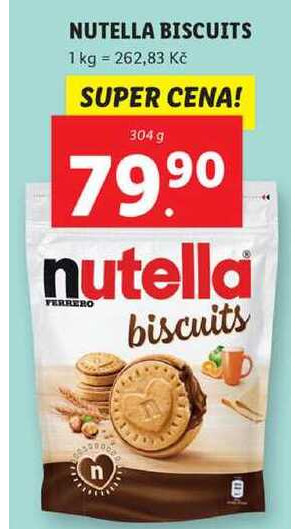 Archiv Nutella Biscuits G V Akci Platn Do Akcniceny Cz