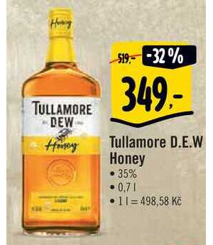 Archiv Tullamore D E W Honey L V Akci Platn Do