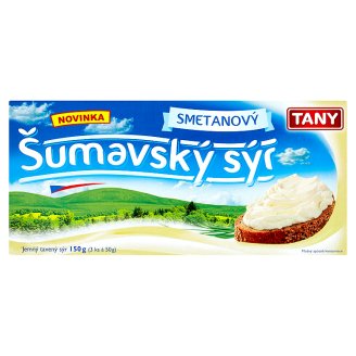 Tany Šumavský sýr, vybrané druhy