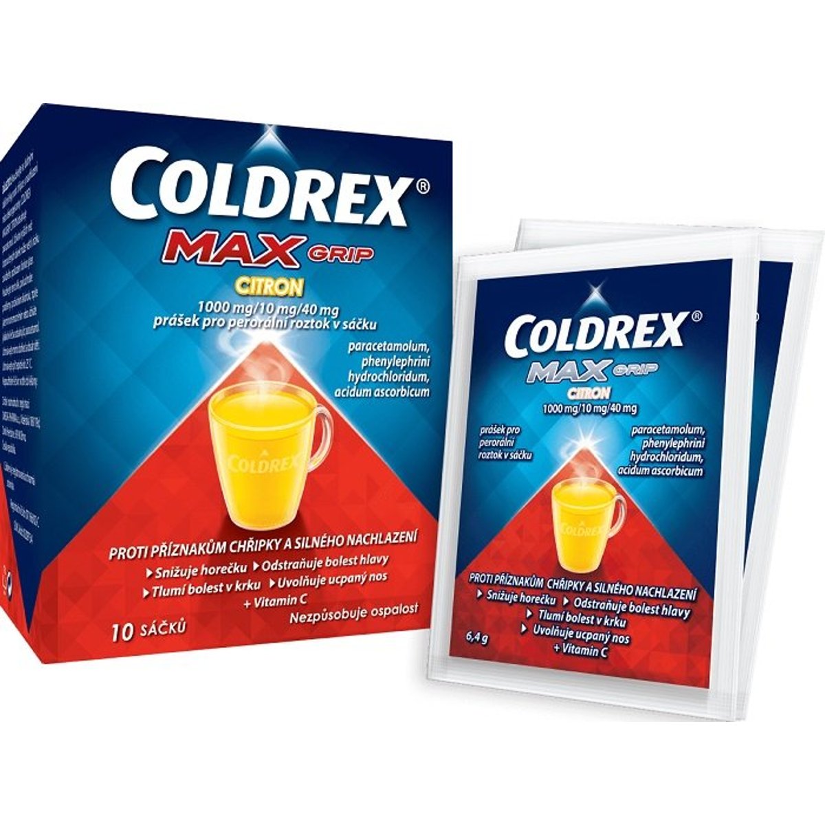 Coldrex Maxgrip Citron Mg Mg Mg Por Plv Sol Scc V Akci