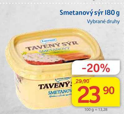 Lacrum Smetanový sýr 180g v akci AkcniCeny cz