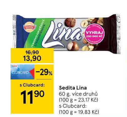 Sedita Lina 60 G V Akci AkcniCeny Cz