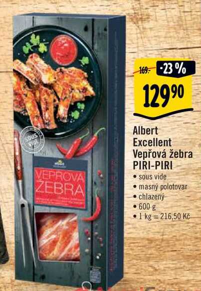 Albert Excellent Vep Ov Ebra Piri Piri G V Akci Akcniceny Cz