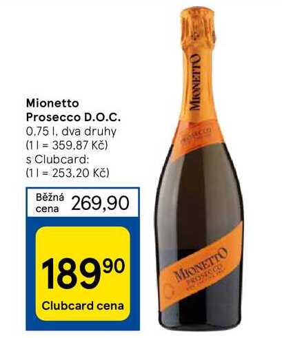 Rossini Prosecco Frizzante D O C 0 75l V Akci AkcniCeny Cz