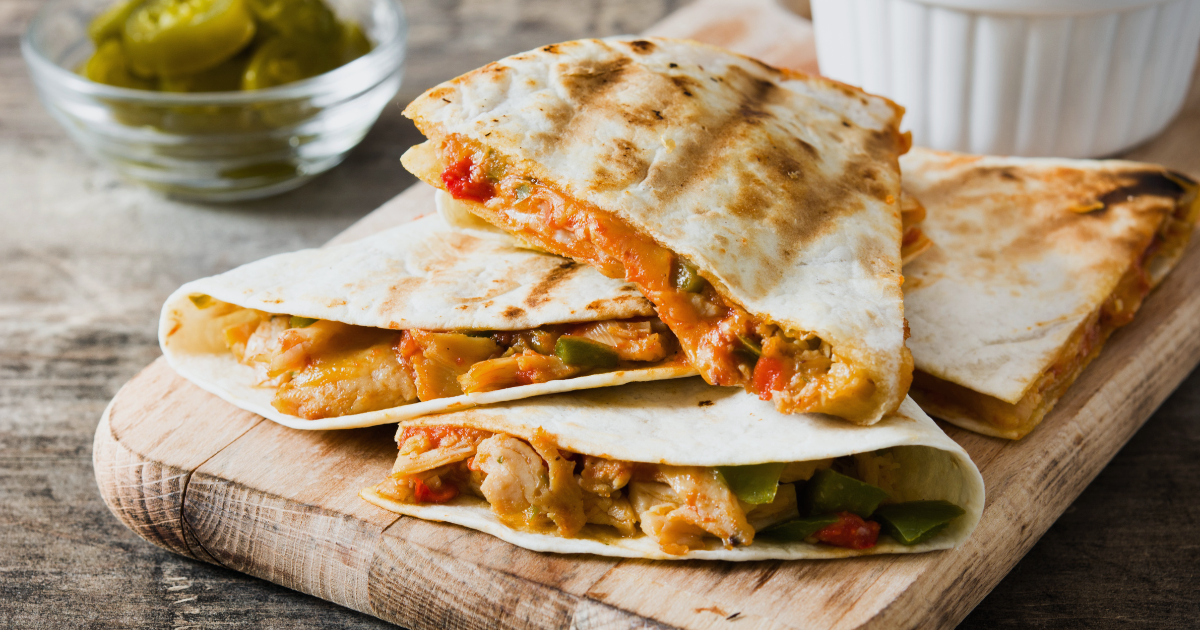 kuřecí quesadilla