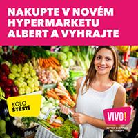 Slavnostní otevření zrekonstruované prodejny Albert v OC VIVO! Hostivař