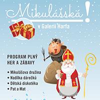 Mikulášská besídka v OC Galerie Harfa