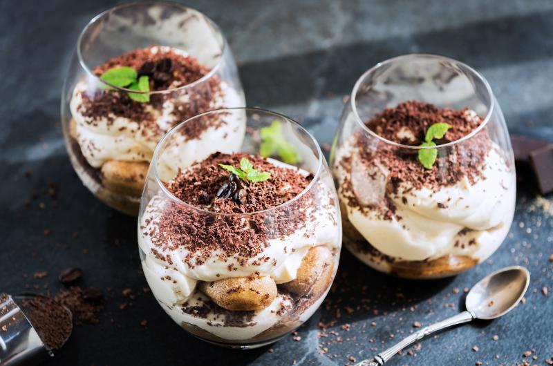 Tiramisu do skleničky bez vajec: Rychlý dezert hotový za pár minut
