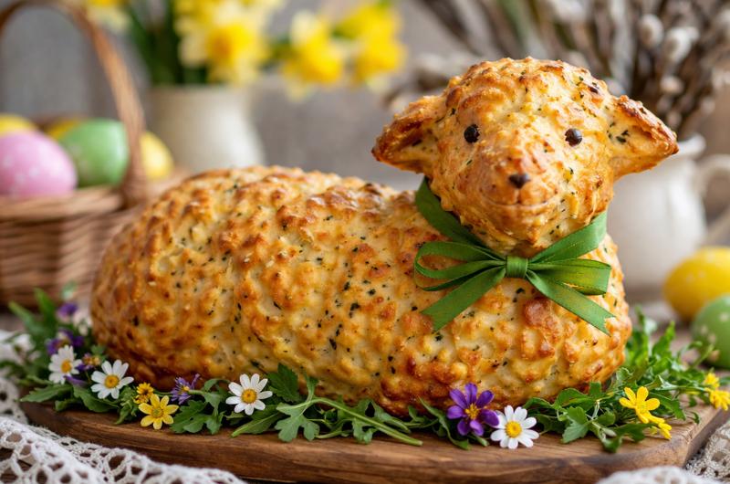 Tři netradiční slaní velikonoční beránci: Recepty, které překvapí každou návštěvu