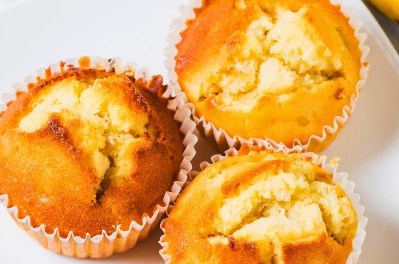 Nejvláčnější banánové muffiny z horkovzdušné fritézy: Hotové za 12 minut a bez zbytečného tuku