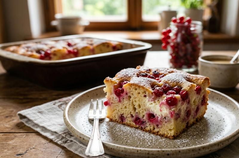 Recept na rybízovou bublaninu s tvarohem: Právě tato ingredience rozhoduje, jestli bude vláčná i druhý den