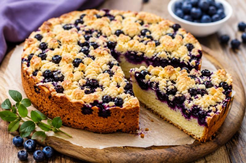 Recept na borůvkový koláč: Právě tento postup rozhoduje o tom, zda bude vláčný, nebo rozmočený