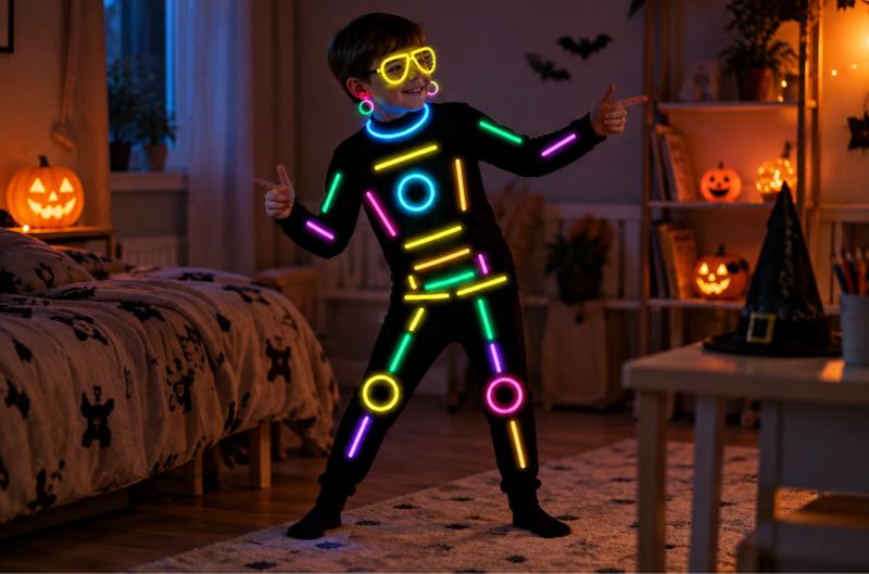 Tesco prodává halloweenský kostým, který svítí ve tmě a stojí jen 179,90 Kč
