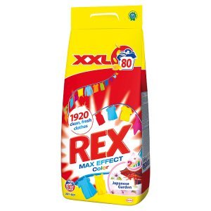 Rex prací prášek 80 dávek, vybrané druhy Rex prací prášek 80 dávek, vybrané druhy