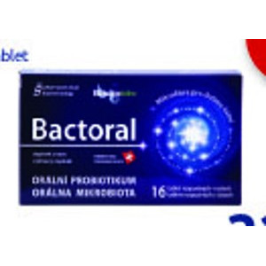 ARCHIV | Bactoral orální probiotikum, 16 tablet v akci platné do: 31.5. ...