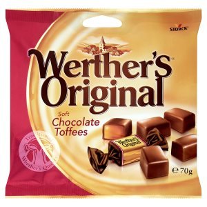 Storck Werther's Original Karamely v mléčné čokoládě 70g Storck Werther's Original Karamely v mléčné čokoládě 70g