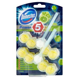 Domestos Power 5 tuhý WC blok 2 x 55g, vybrané druhy Domestos Power 5 tuhý WC blok 2 x 55g, vybrané druhy
