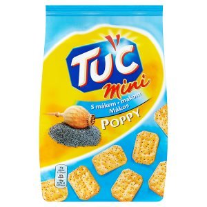 Tuc Mini Krekry s mákem 100g Tuc Mini Krekry s mákem 100g