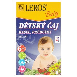 Leros Baby Dětský čaj 20 sáčků, vybrané druhy Leros Baby Dětský čaj 20 sáčků, vybrané druhy