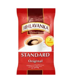 Jihlavanka Standard Original, pražená mletá káva Jihlavanka Standard Original, pražená mletá káva