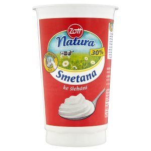 Zott Natura Smetana ke šlehání 30% 200g Zott Natura Smetana ke šlehání 30% 200g
