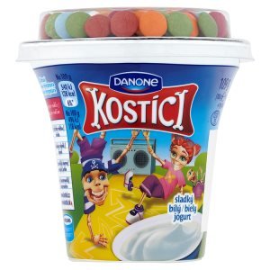 Danone Kostíci Sladký bílý jogurt, vybrané druhy Danone Kostíci Sladký bílý jogurt, vybrané druhy