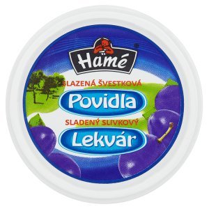 Hamé Slazená švestková povidla 440g Hamé Slazená švestková povidla 440g