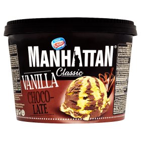 Manhattan zmrzlina, vybrané druhy Manhattan zmrzlina, vybrané druhy