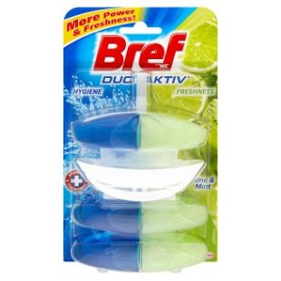 Bref Duo active WC blok 3x50ml, vybrané druhy Bref Duo active WC blok 3x50ml, vybrané druhy