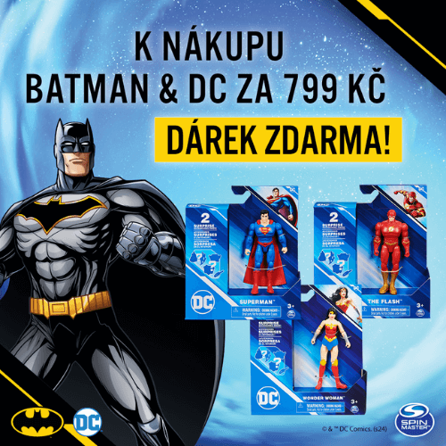 BATMAN & DC DÁRKOVÁ AKCE! 
