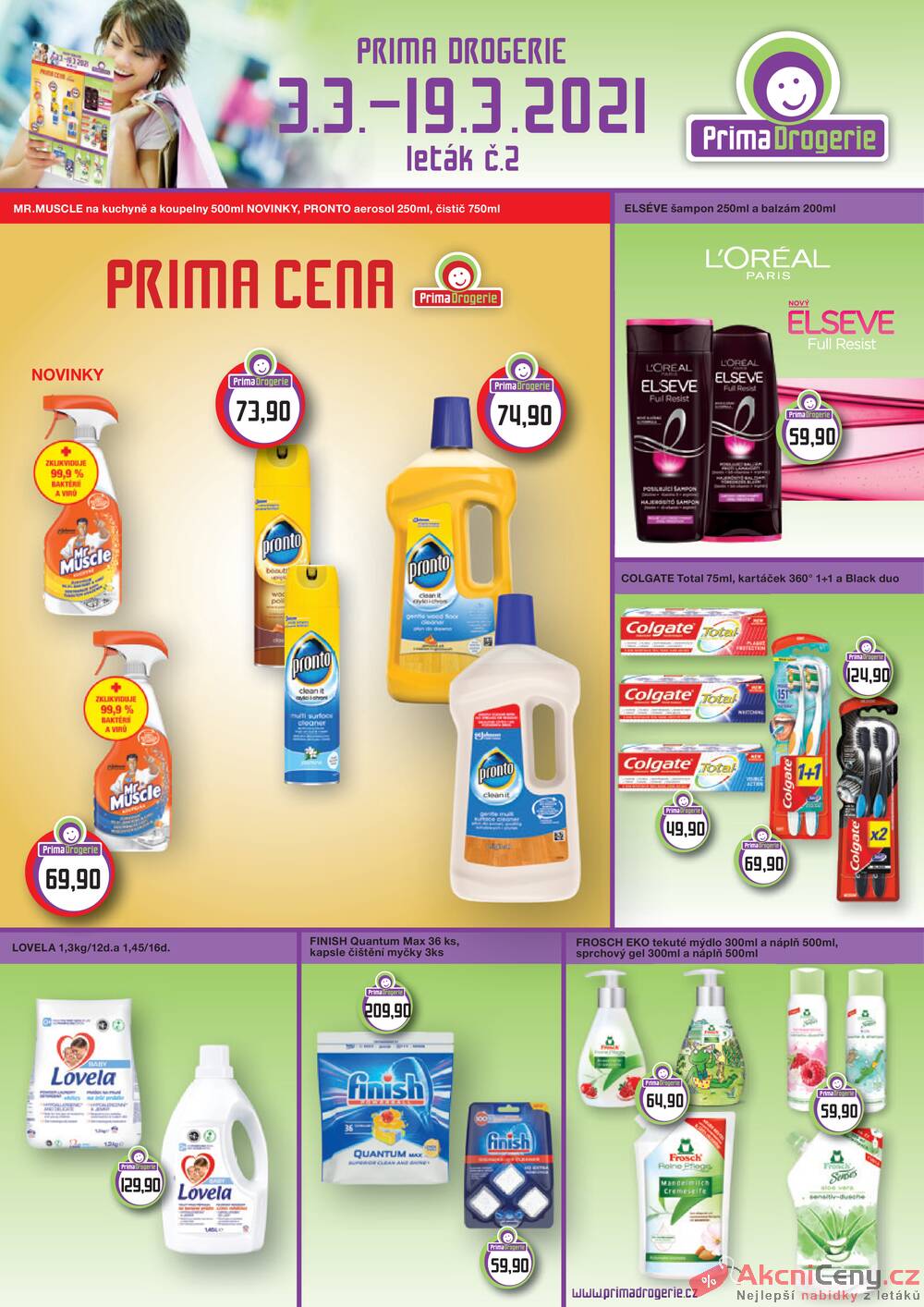 Leták Prima Drogerie - Prima drogerie od 3.3. do 19.3.2021 - strana 1 Leták Prima Drogerie - Prima drogerie od 3.3. do 19.3.2021 - strana 1
