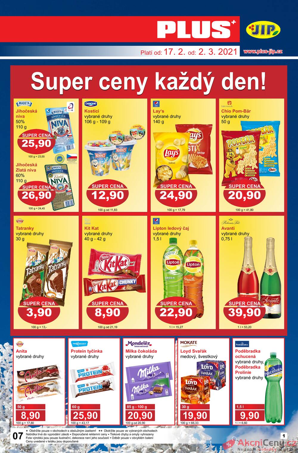 Leták PLUS JIP - PLUS JIP do 2.3. - strana 1 Leták PLUS JIP - PLUS JIP do 2.3. - strana 1
