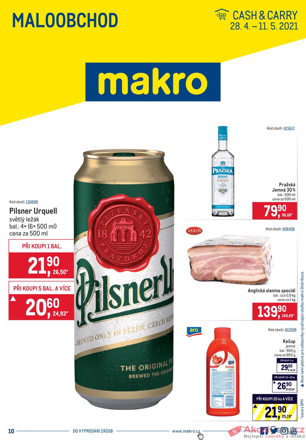 Leták MAKRO - MAKRO Maloobchod od 28.4. do 11.5.2021 - strana 1 Leták MAKRO - MAKRO Maloobchod od 28.4. do 11.5.2021 - strana 1