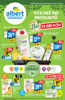 Albert Supermarket katalog BIO od 4.9. do 1.10.2024