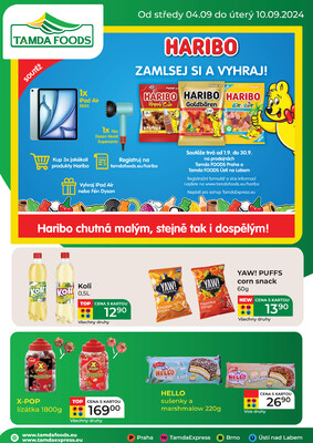 leták Tamda Foods