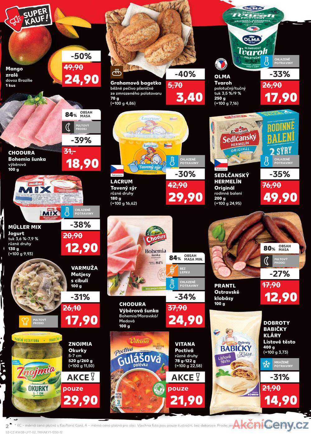 Leták Kaufland - Kaufland 18.9. - 24.9. - Kaufland - Náchod - strana 2