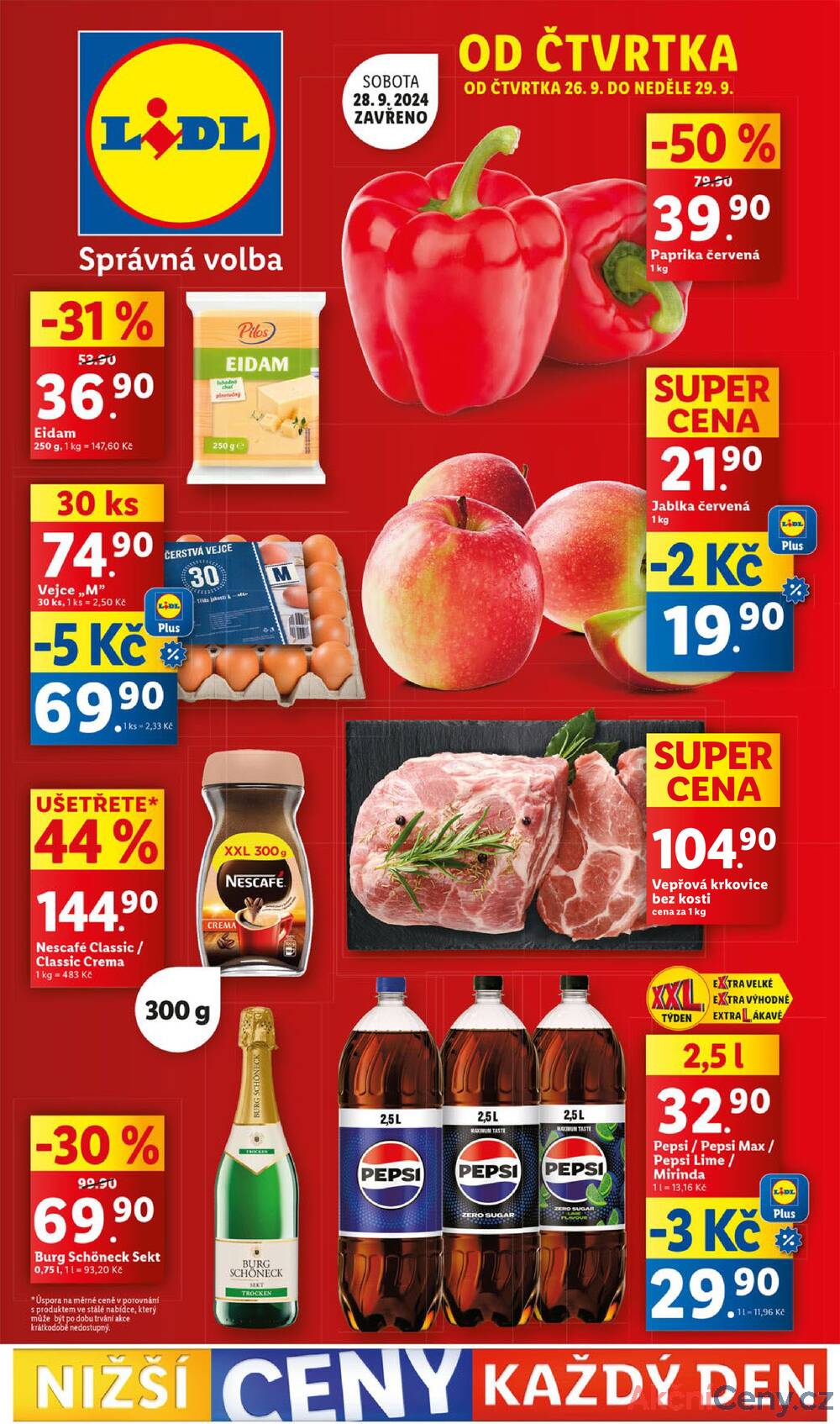 Leták Lidl - Lidl od 26.9. do 29.9.2024 - strana 1