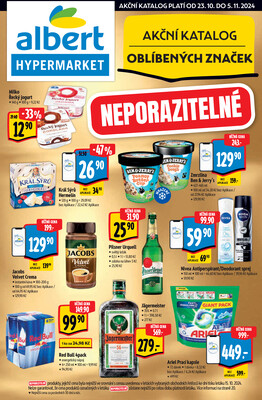 Leták Albert  Hypermarket katalog Brand od 23.10. do 5.11.2024