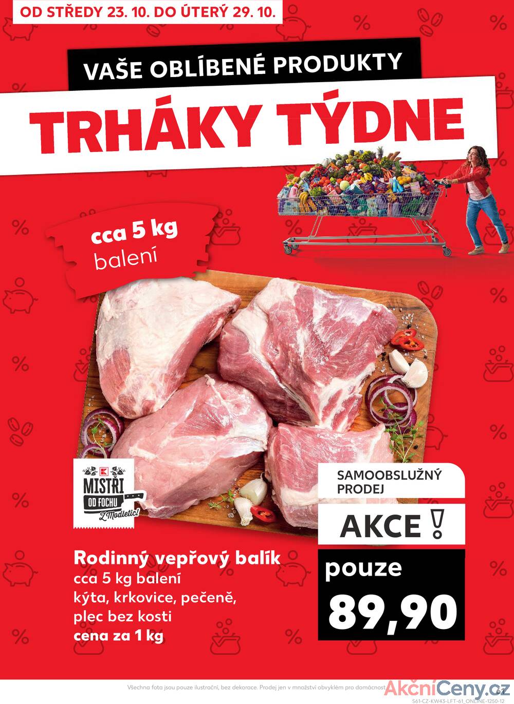 Leták Kaufland - Kaufland 23.10. - 29.10. - Kaufland - Trutnov - strana 61