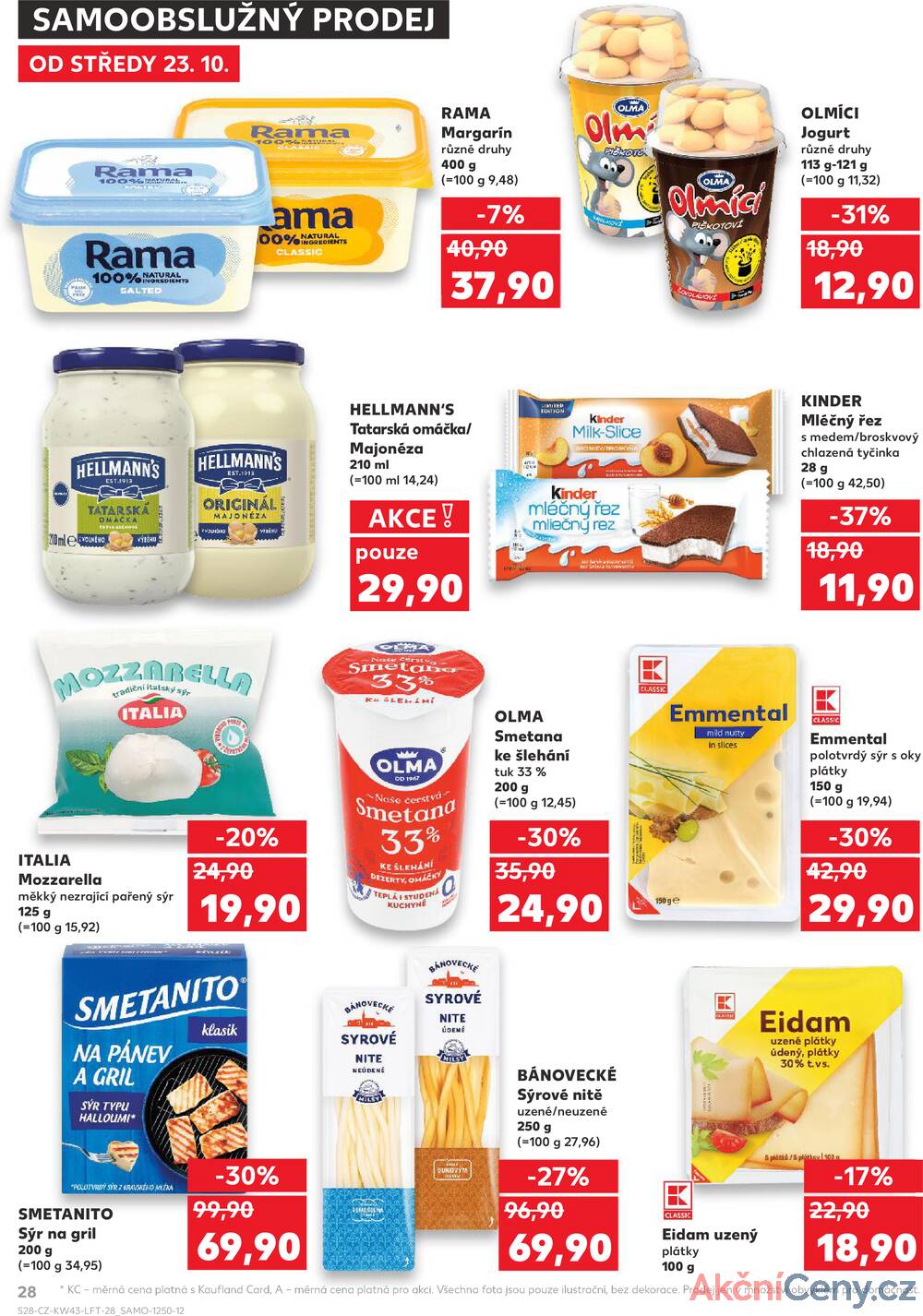 Leták Kaufland - Kaufland 23.10. - 29.10. - Kaufland - Bohumín - strana 28