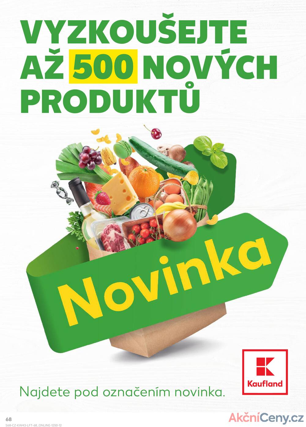 Leták Kaufland - Kaufland 23.10. - 29.10. - Kaufland - Šumperk - strana 68