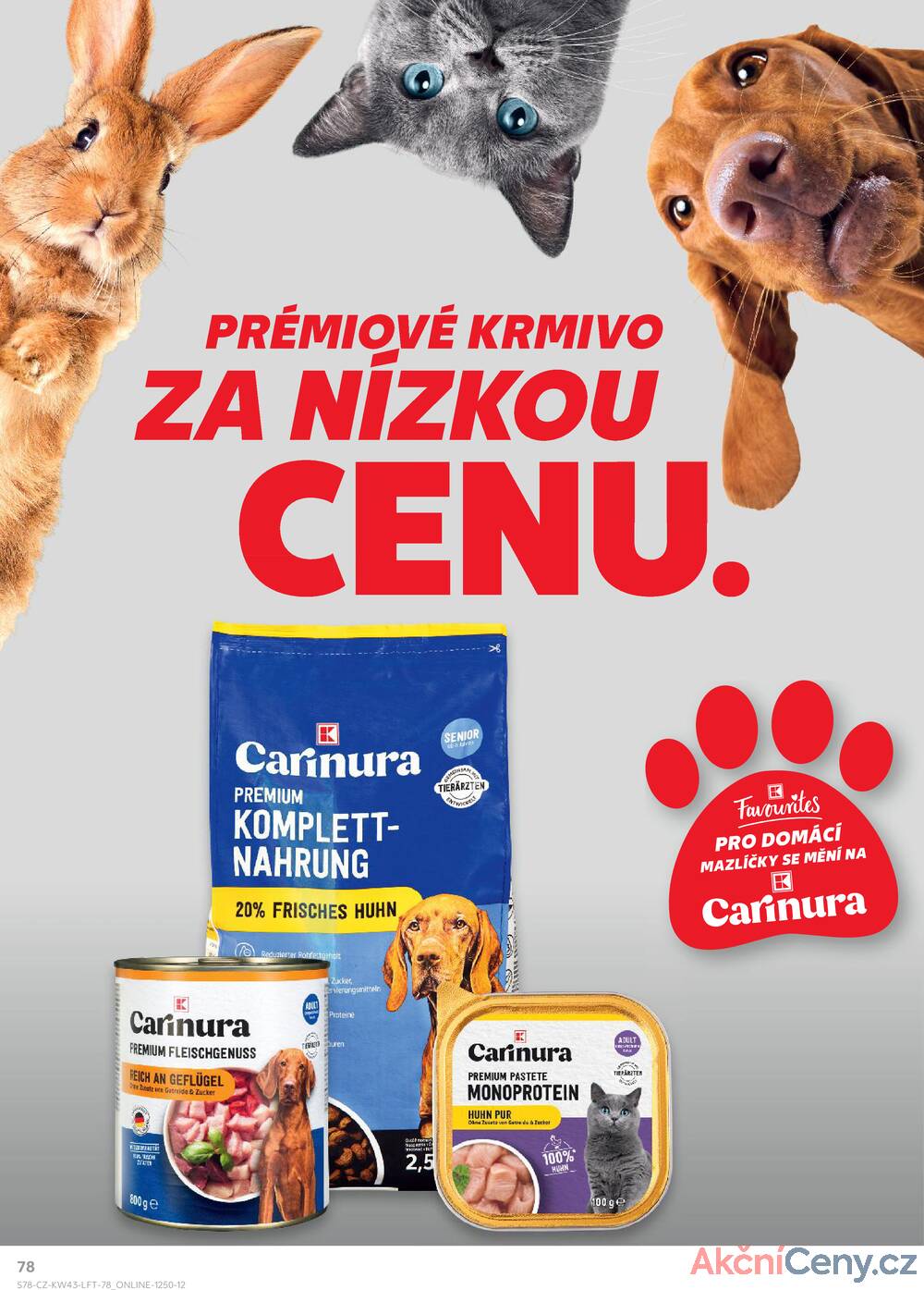 Leták Kaufland - Kaufland 23.10. - 29.10. - Kaufland - Šumperk - strana 78