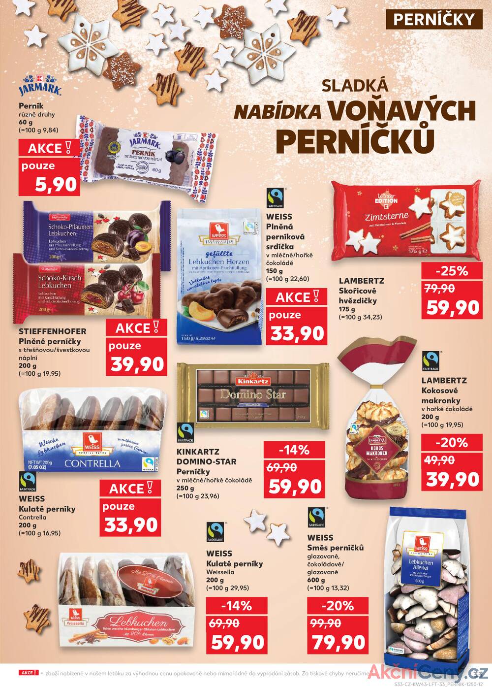 Leták Kaufland - Kaufland 23.10. - 29.10. - Kaufland - Havířov (U Stadionu) - strana 33