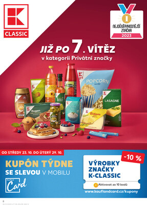 Kaufland 23.10. - 29.10. - Kaufland - Havířov (U Stadionu)