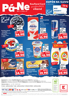 Kaufland 30.10. - 5.11. - Kaufland - Šumperk