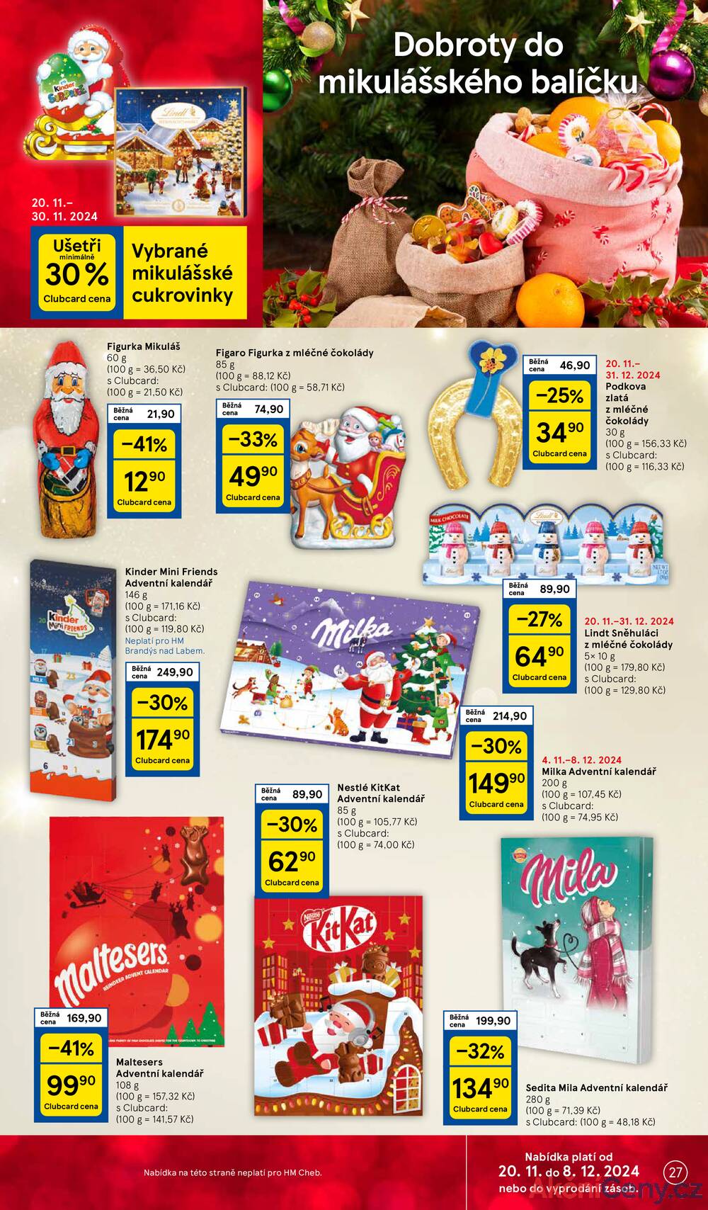 Leták Tesco - Tesco malé hypermarkety od 20.11. do 26.11.2024 - strana 27