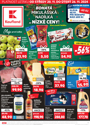 Leták Kaufland 20.11. - 26.11. - Kaufland - Zábřeh na Moravě