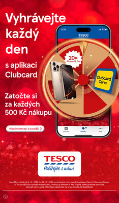 Tesco supermarkety od 4.12. do 10.12.2024