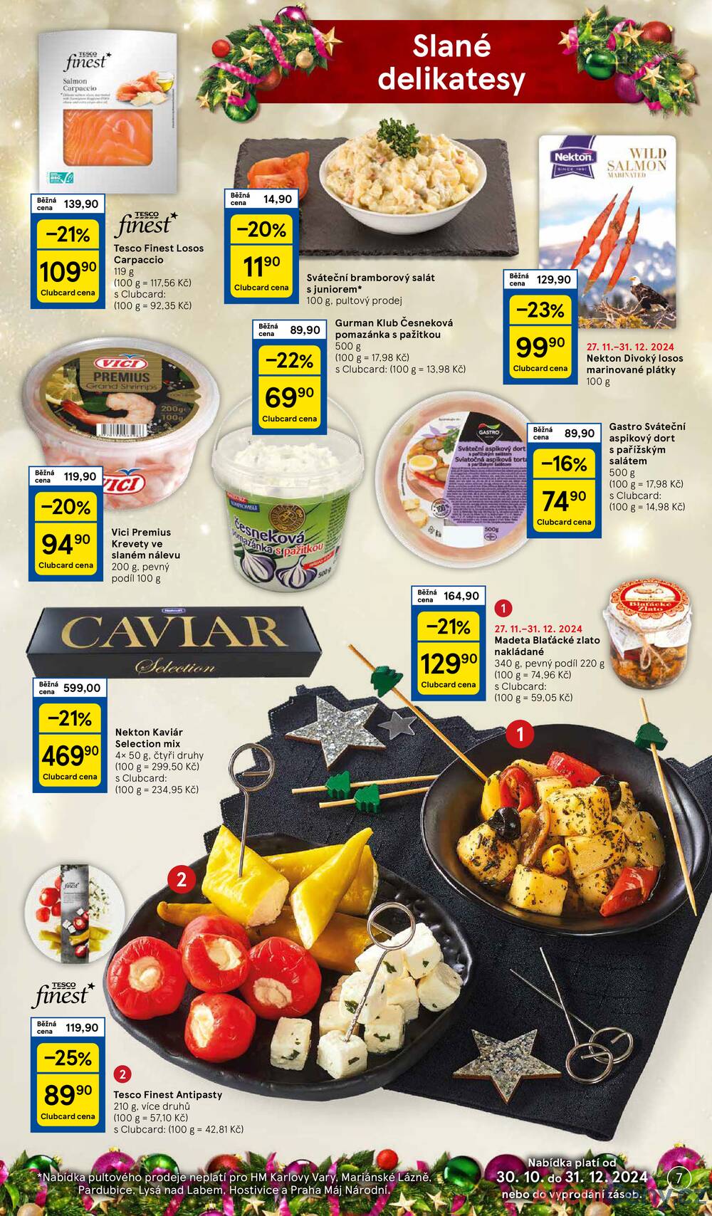 Leták Tesco - Tesco malé hypermarkety Deli katalog od 2.12. do 31.12.2024 - strana 7