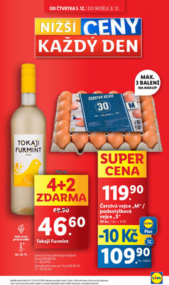 Lidl Čtvrtek od 5.12. do 8.12.2024